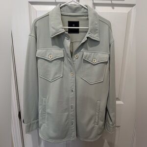 Bagatelle Light Mint Utility Jacket